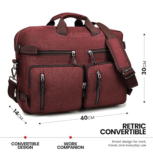 Messenger Office Bag Briefcase for Work for Men (LB6050-TAN)