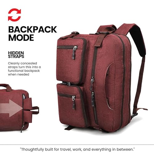 Messenger Office Bag Briefcase for Work for Men (LB6050-TAN)