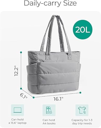 Tote Bag for Woman grey