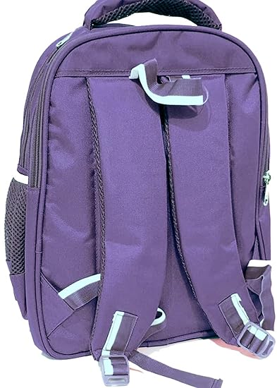 Preschool picnic travel hand school bag violet
