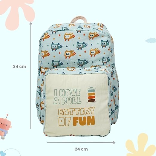 Cute Backpack for Kids Girls Boys Toddler Backpack Preschool Nursery Travel Bag  blue