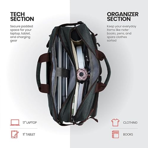 Messenger Office Bag Briefcase for Work for Men (LB6050-TAN)