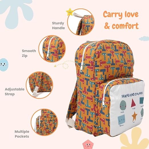 Cute Backpack for Kids Girls Boys Toddler Backpack Preschool Nursery Travel Bag