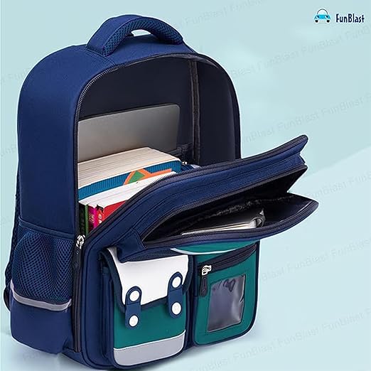 Children and Adults, Large Capacity Backpack for Boys Girls Kids, Picnic Bag, Travel Bag blue